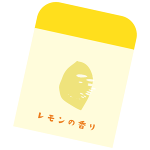 レモンの香り付き消しゴム