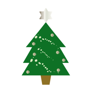 クリスマスツリー（透過）